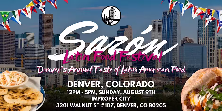 Image for Sazón Latin Food Festival 2026: Denver's Taste of Latin American Food